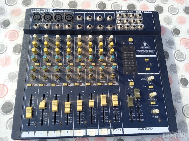 BEHRINGER EURORACK MX1602A Аудио миксер, снимка 1