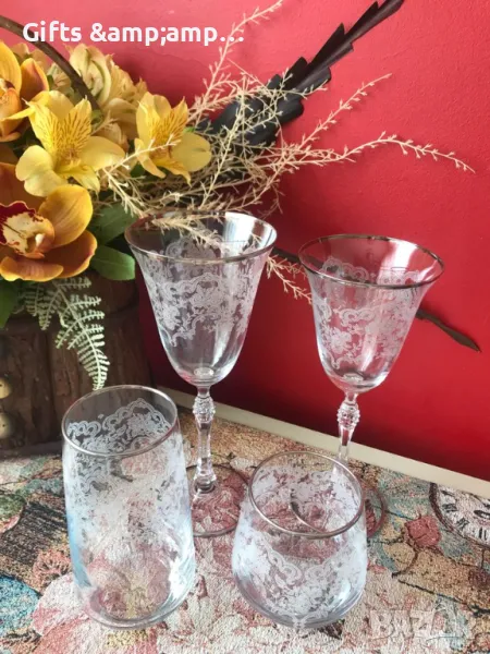 Красиви комплекти със сребърен кант, снимка 1