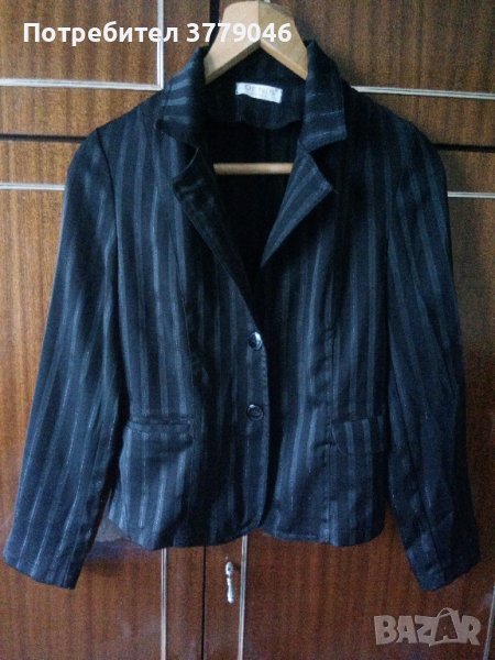 Черно дамско сако, снимка 1