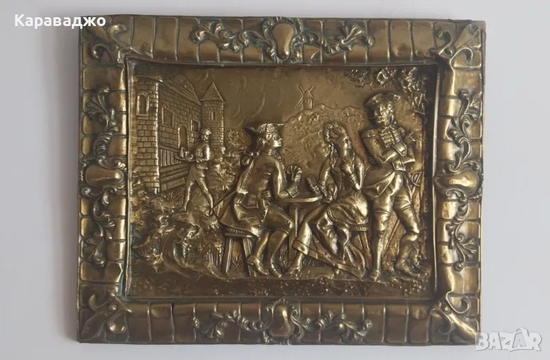 Бронзова Декорация/Картина, снимка 1