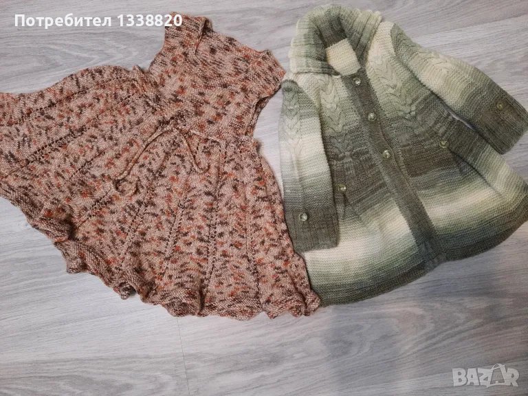 ръчно плетени детски рокли, снимка 1
