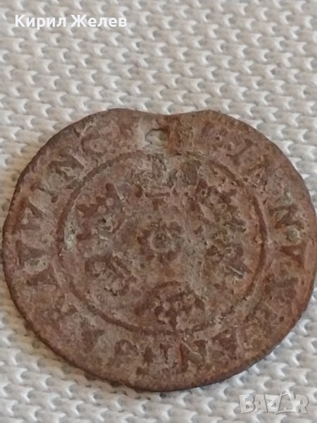 Стар КОРАБЕН ЖЕТОН над стогодишен рядък бронз мед за КОЛЕКЦИОНЕРИ 17676, снимка 1