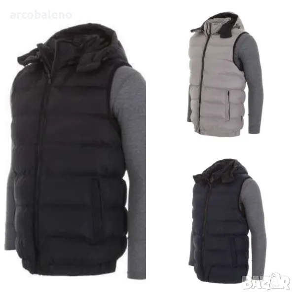 Мъжки елек в голям размер 4XL-8XL, 3цвята , снимка 1