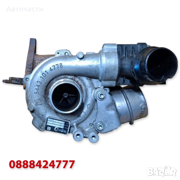 Турбина/Турбо - DS/Fiat/Mercedes/Nissan/Opel/Renault - 1.6 D - (2011 г.+) - BorgWarner - 54389700018, снимка 1