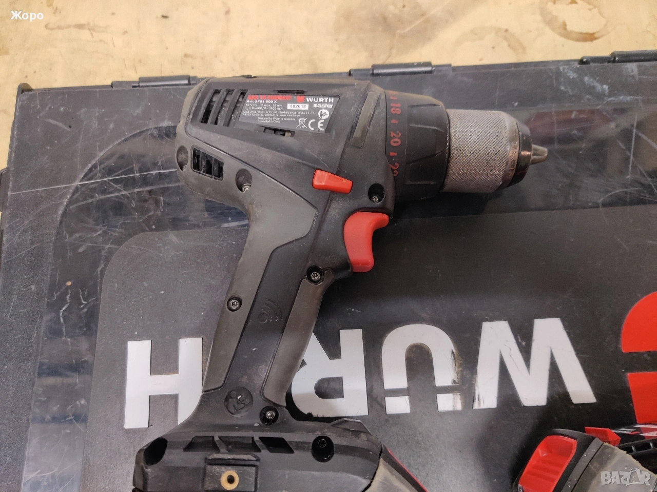 Безчетков винтоверт ВЮРТ ABS 18 COMPACT, снимка 1