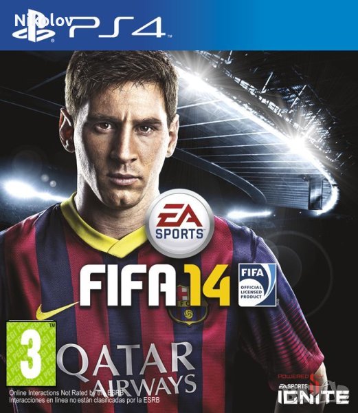 FIFA 14 PS4 (Съвместима с PS5), снимка 1