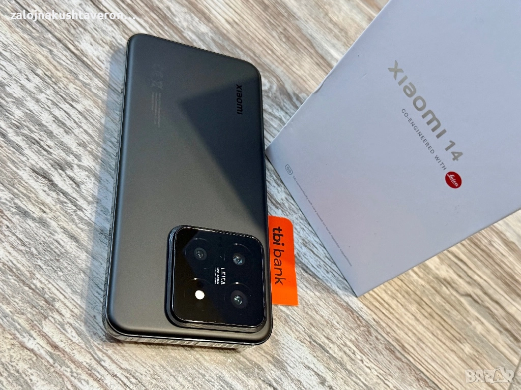Xiaomi 14 512 GB 5G 12+12 GB Ram 120 hz. Dual Sim Като Нов Black Гаранционен, снимка 1