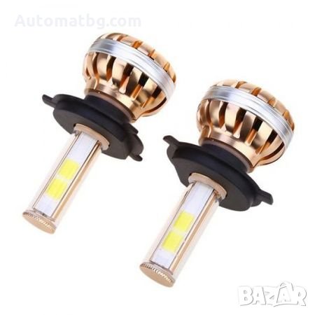 Комплект LED Диодни крушки за фар Automat P7 H7 HI/LOW 88W/8800LM/6500K, снимка 1