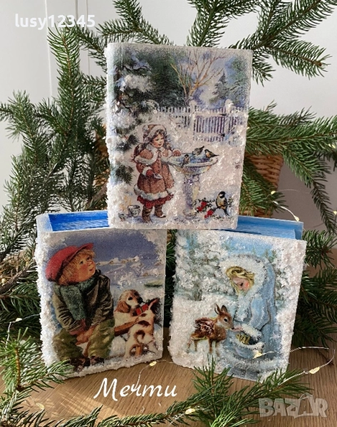 Весели, коледни касички за послушни дечица! , снимка 1