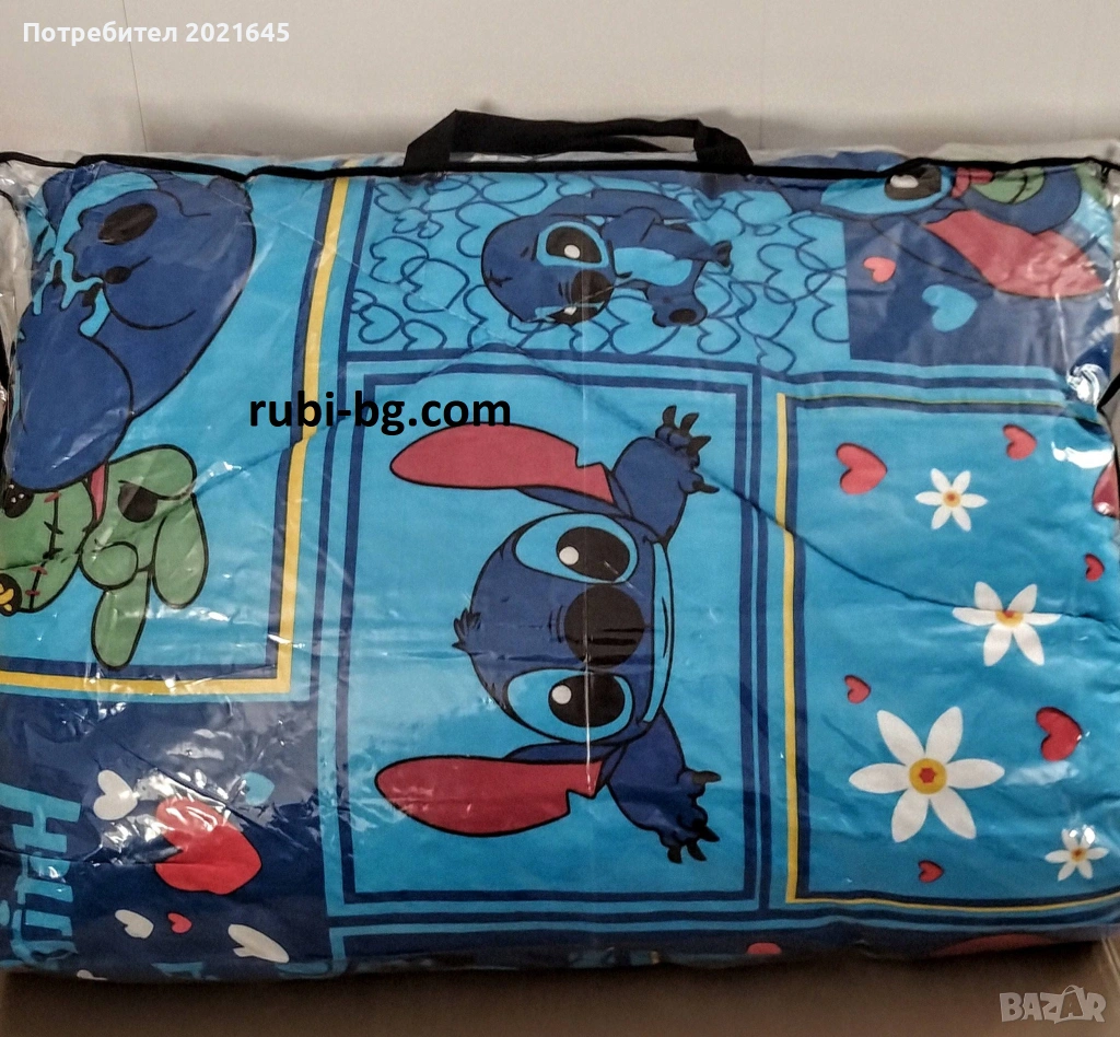 Спален комплект за единично легло с олекотена , снимка 1