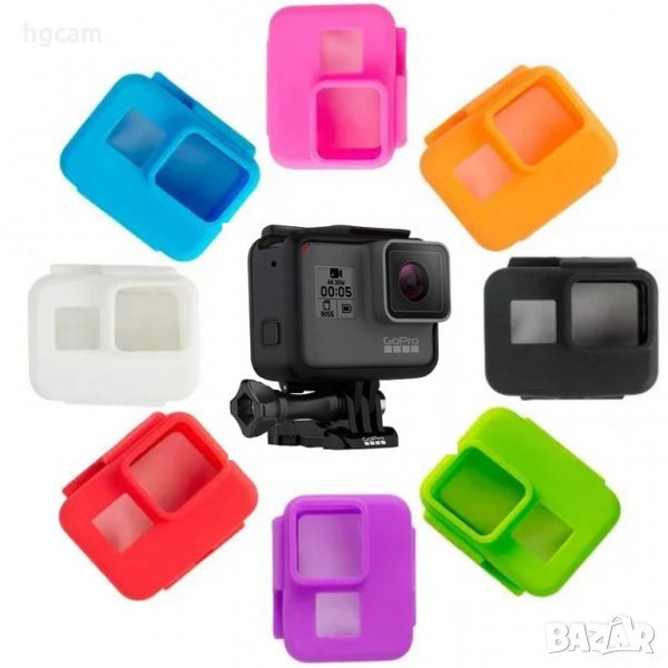 Защитен силиконов калъф за надрамката на GoPro Hero 5/6/7/NEW(2018), снимка 1