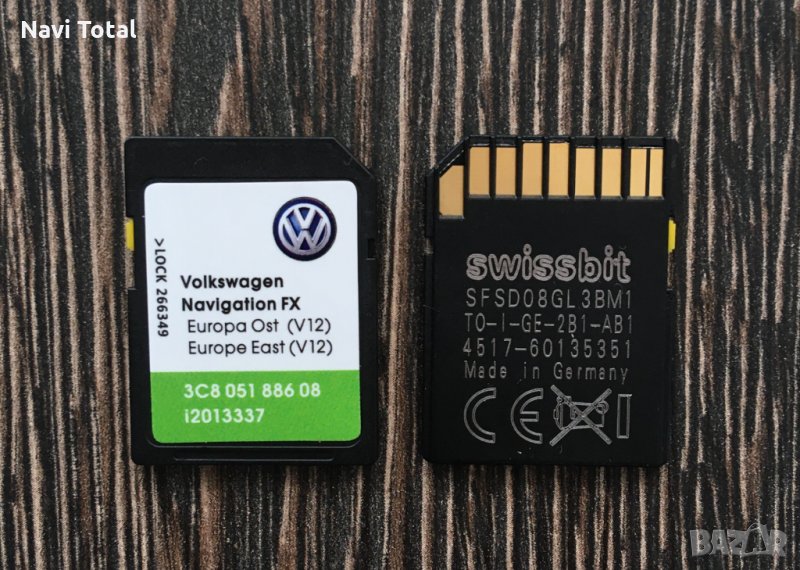 НОВО Rns310 EAST Europe V12 SD card RNS310 2020гд SEAT SKODA Volkswagen, снимка 1