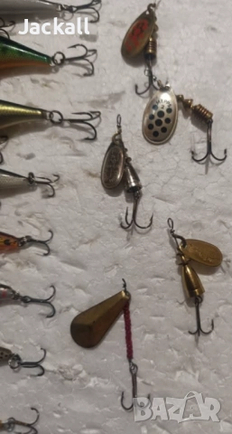 Воблер Rapala, dam, mepps, блесна blue Fox кефал, костур, пъстърва trout спининг, снимка 3 - Стръв и захранки - 52903721