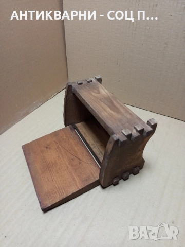 Стара Ръчно Изработена Дървена Кутия Кутийка. , снимка 9 - Антикварни и старинни предмети - 52578039