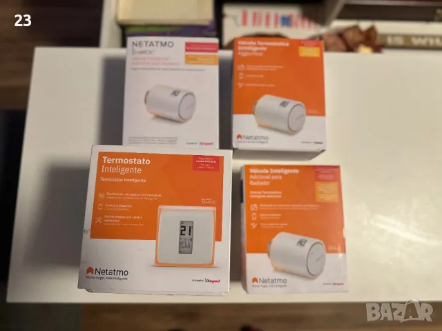 Netatmo Smart Kit+3 Smart Radiator Valve - смарт термо глави, термостат, снимка 2 - Друга електроника - 48770985
