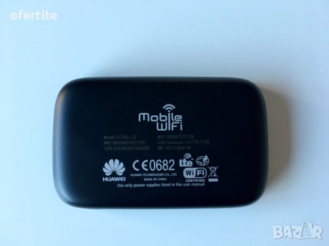 ✅ LTE/  4G / ✅ ОТКЛЮЧЕН / Huawei / WiFi / MiFi / Рутер / Бисквитка /, снимка 2 - Рутери - 32817249