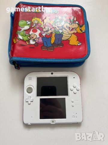 Nintendo 2DS white - хакнато с 32GB карта, снимка 2 - Nintendo конзоли - 52677738