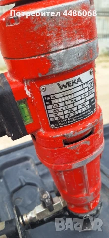 Машина за диамантено разпробивна бормашина, ядково пробиване WEKA DK16, снимка 4 - Диамантени и режещи инструменти - 50457538