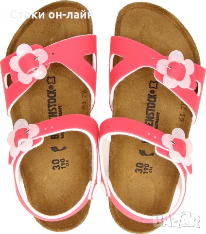 Ортопедични сандали BIRKENSTOCK в розово №34 , снимка 2 - Детски сандали и чехли - 28972277