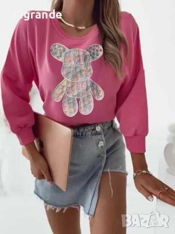 Розова блузка с мече