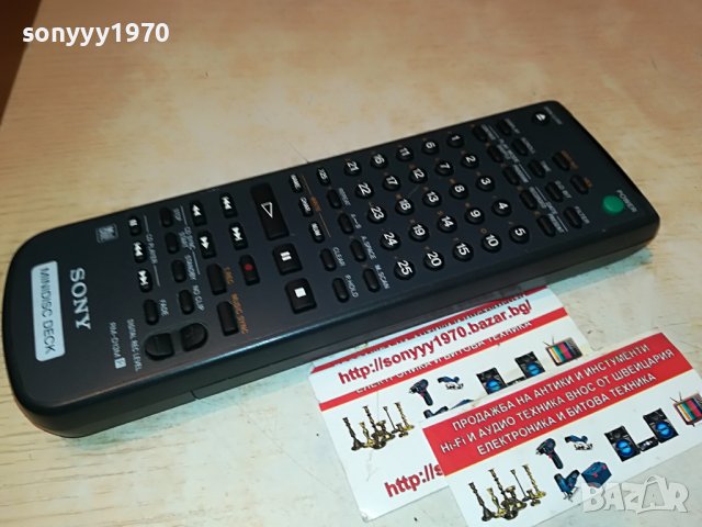 SONY RM-D13M MINIDISC DECK REMOTE CONTROL-ВНОС SWISS 1809221124, снимка 16 - Други - 38036760