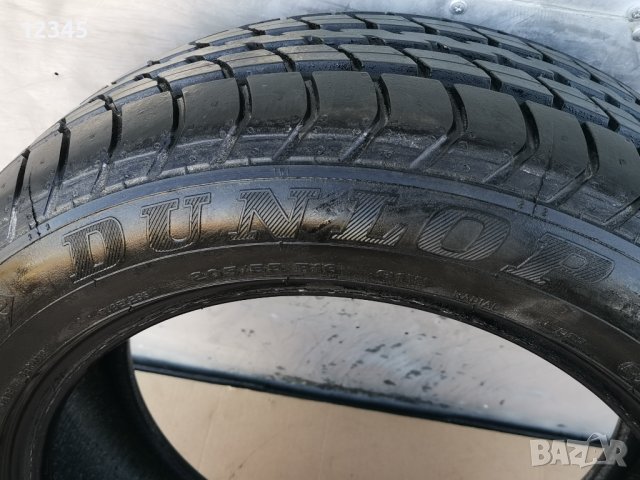 205/55R16 dunlop 7,5мм грайфер-№758, снимка 6 - Гуми и джанти - 43288629