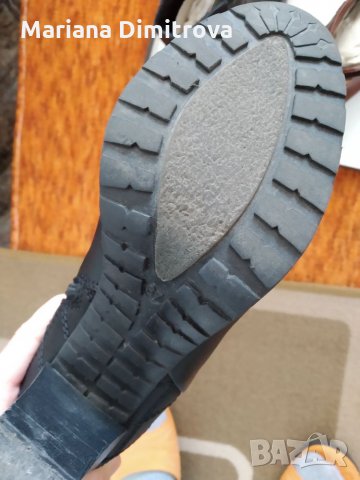 Боти от естествена кожа, снимка 6 - Дамски боти - 26745497