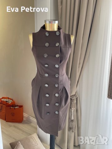 Burberry prorsum S дамска рокля, снимка 2 - Рокли - 40369096