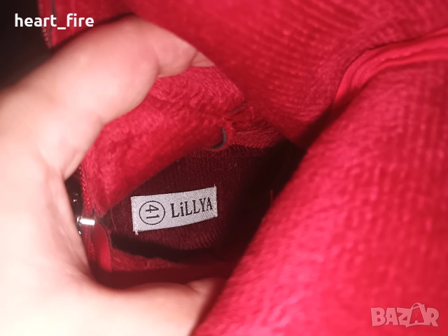 Ботуши LiLLYA имитация на Puma, снимка 4 - Дамски ботуши - 52304198