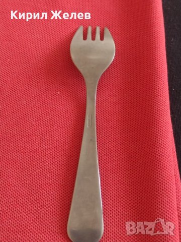 Стара детска вилица за десерт ПАТЕТО ЯКИ уникат за КОЛЕКЦИОНЕРИ 31658, снимка 6 - Други ценни предмети - 43814819