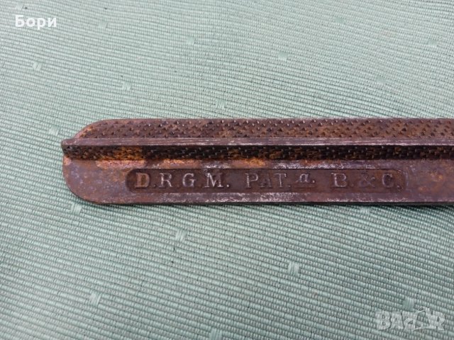 D.R.G.M. 1902 Стара немска пила, снимка 2 - Антикварни и старинни предмети - 35384185