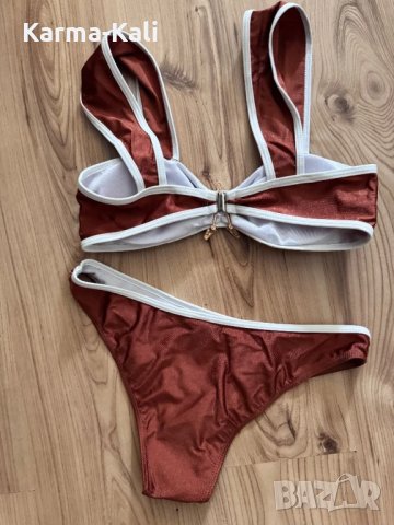 Кафяв бански от 2 части , снимка 7 - Бански костюми - 50506851