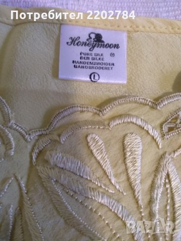 Нощница естествена коприна, снимка 7 - Нощници - 32712363