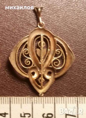 Медалион Австрийски дублет към 1890г., снимка 2 - Колиета, медальони, синджири - 27005795