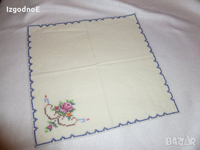 Ръчно шита носна кърпичка, снимка 5 - Други ценни предмети - 27664868