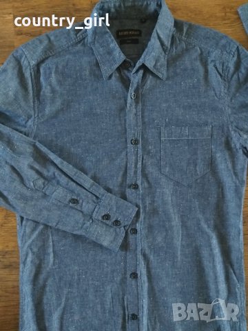 antony morato  - страхотна мъжка риза КАТО НОВА, снимка 2 - Ризи - 26507079