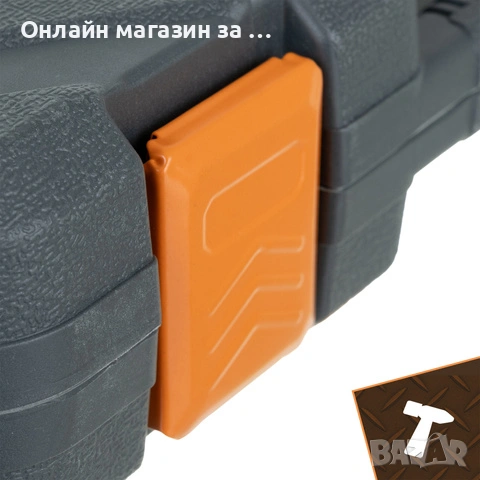 Професионален куфар с инструменти Bigstreen 72 части, гаечни ключове, тресчотки, битове, удължители, снимка 7 - Куфари с инструменти - 53230255