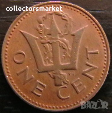1 цент 1976, Барбадос