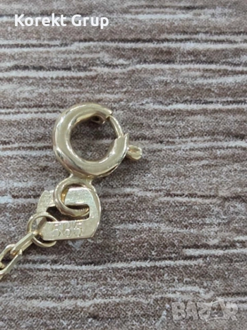 Златна гривна дамска, снимка 6 - Гривни - 52842106