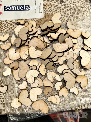 Заготовки -сърца от шперплат