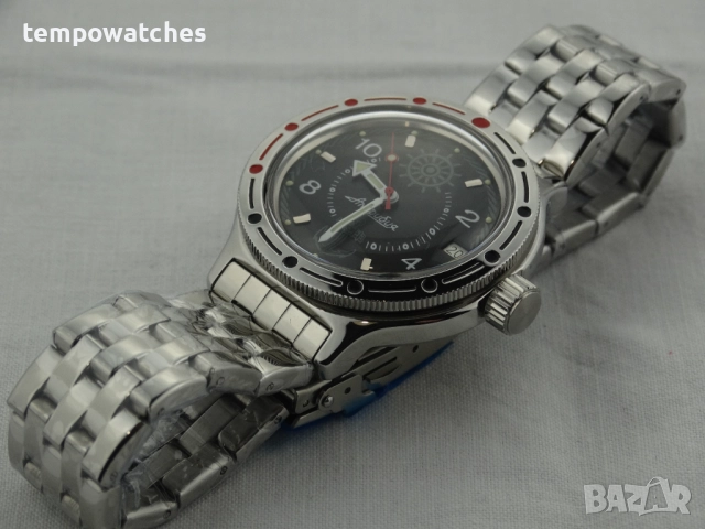 ВОСТОК АМФИБИЯ АВТОМАТИЧЕН- "STEVE ZISSOU" ref: 420526, снимка 2 - Мъжки - 52942673