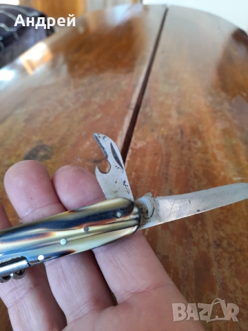 Стар джобен нож,ножче,ножка #176, снимка 5 - Други ценни предмети - 53433439