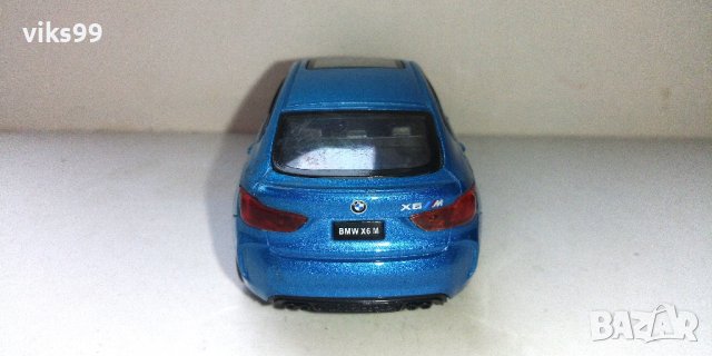 Метална количка BMW X6 M CMC Toy, снимка 3 - Колекции - 44116062