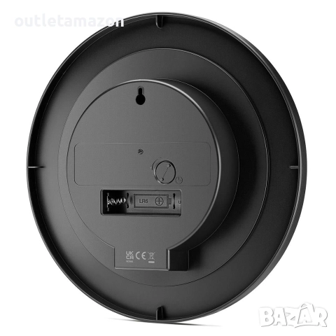 Луксозен стенен часовник Braun с радио контрол BC06B-DCF , снимка 2 - Други стоки за дома - 52838996