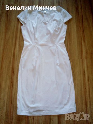 Дамска бяла рокля