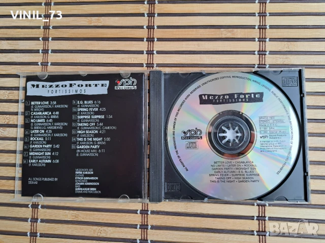 Mezzoforte – Fortissimos, снимка 2 - CD дискове - 50623813