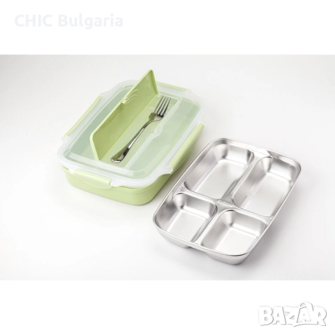 Кутия за обяд с подарък шоколадови лакомства и слушалки - КОЛЕДНА ПРОМОЦИЯ, снимка 3 - Прибори за хранене, готвене и сервиране - 49251972