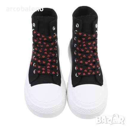 Дамски високи кецове, 6цвята, снимка 15 - Кецове - 44037291