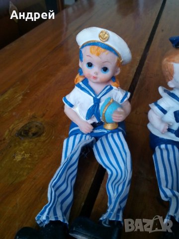 Стари кукли,морячета,моряк, снимка 2 - Други ценни предмети - 27619528