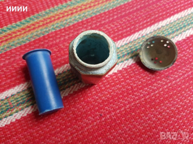 Посребрена солничка, снимка 4 - Антикварни и старинни предмети - 53459210